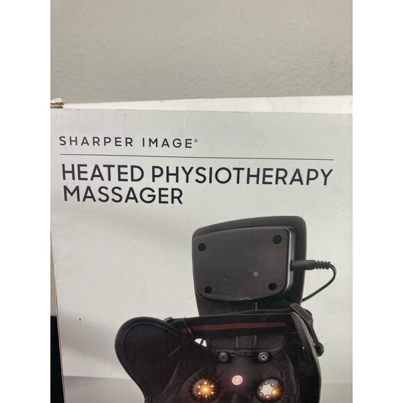 Sharper Image Heated Portable Physiotherapy Massager Multiple Heads Personal - Picture 4 of 11